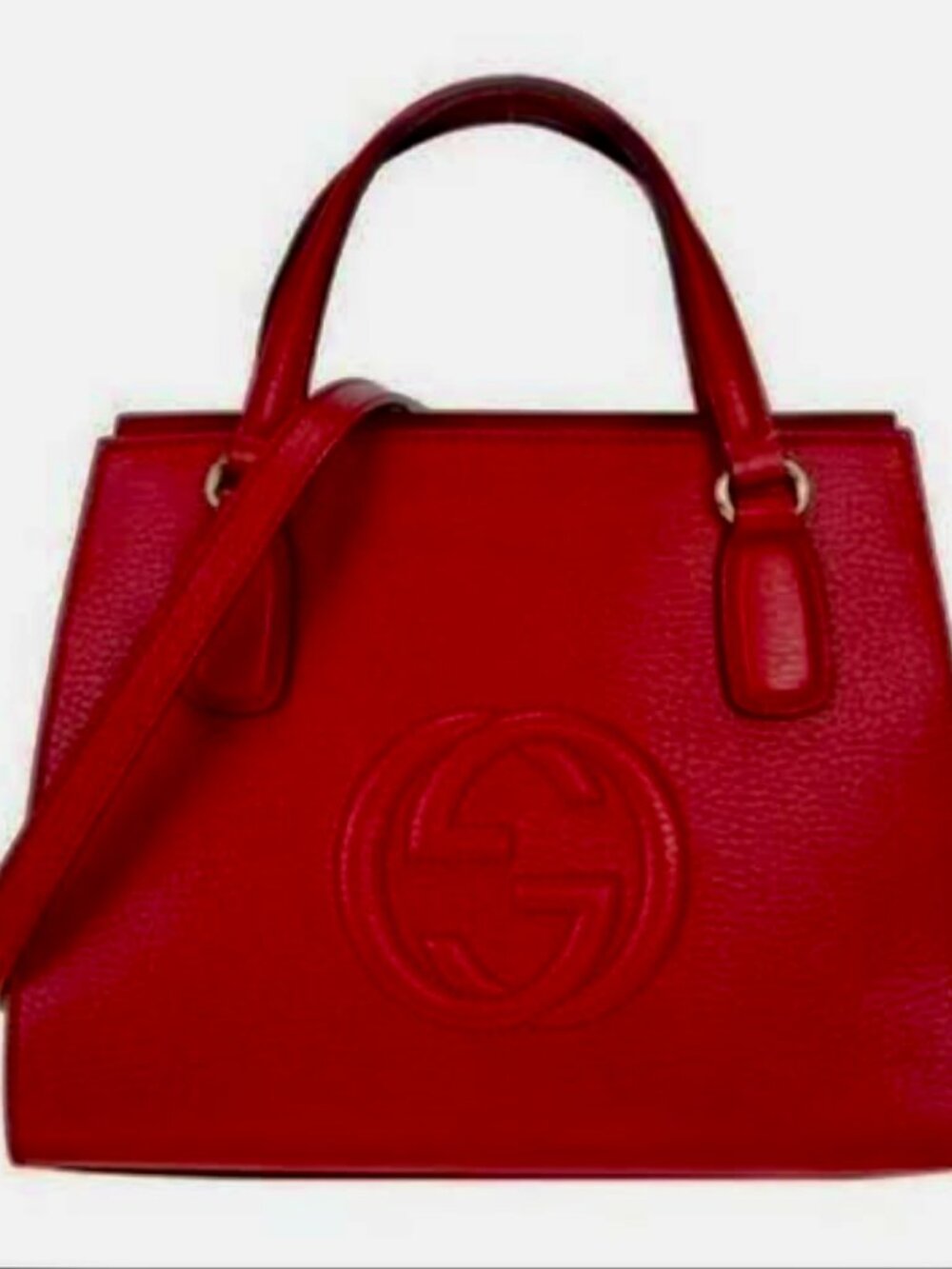 Gucci Soho Convertible Handle Bag (Red)